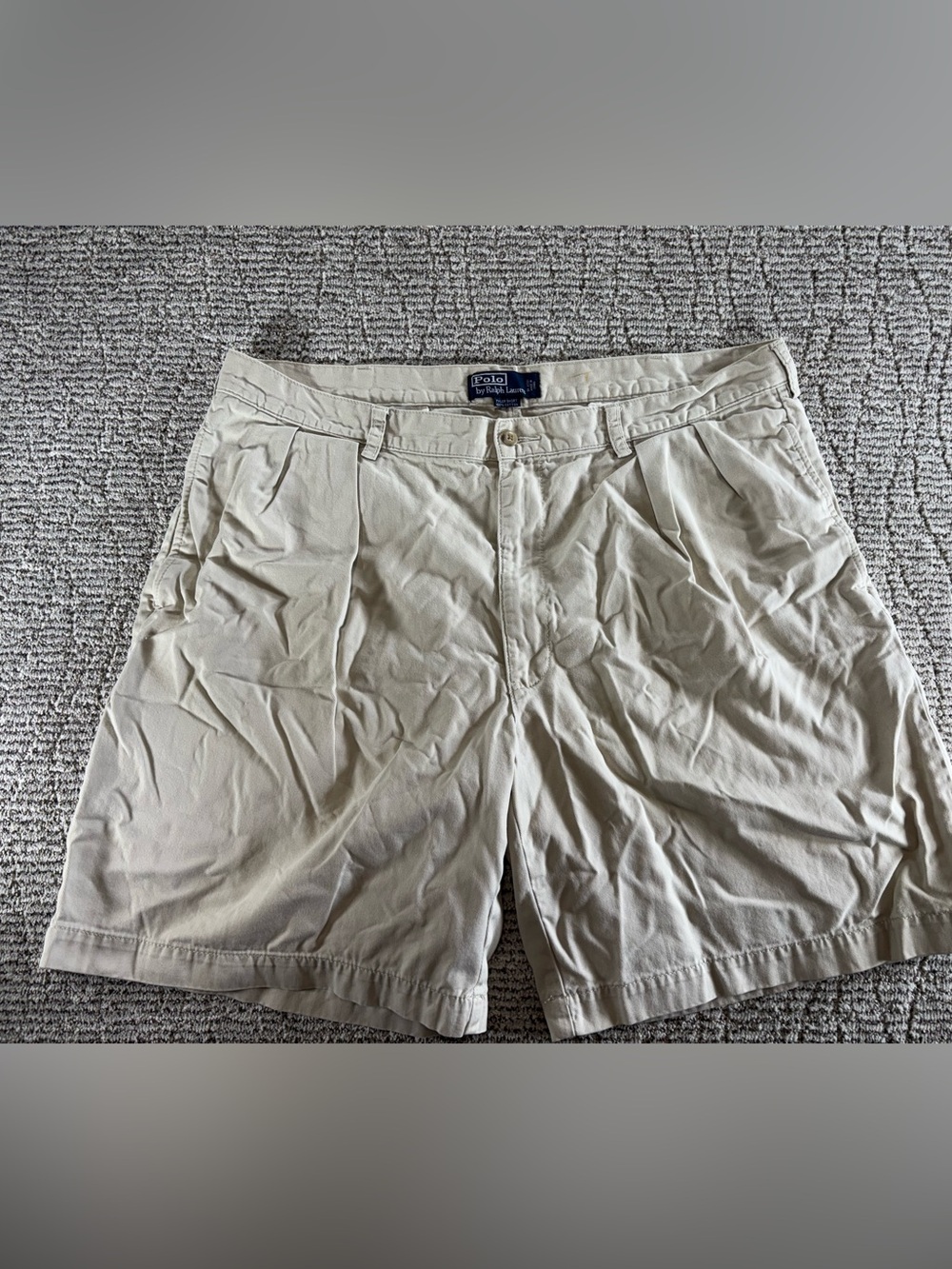 Polo Ralph Lauren Men’s Size 42 Beige Classic Chino Shorts